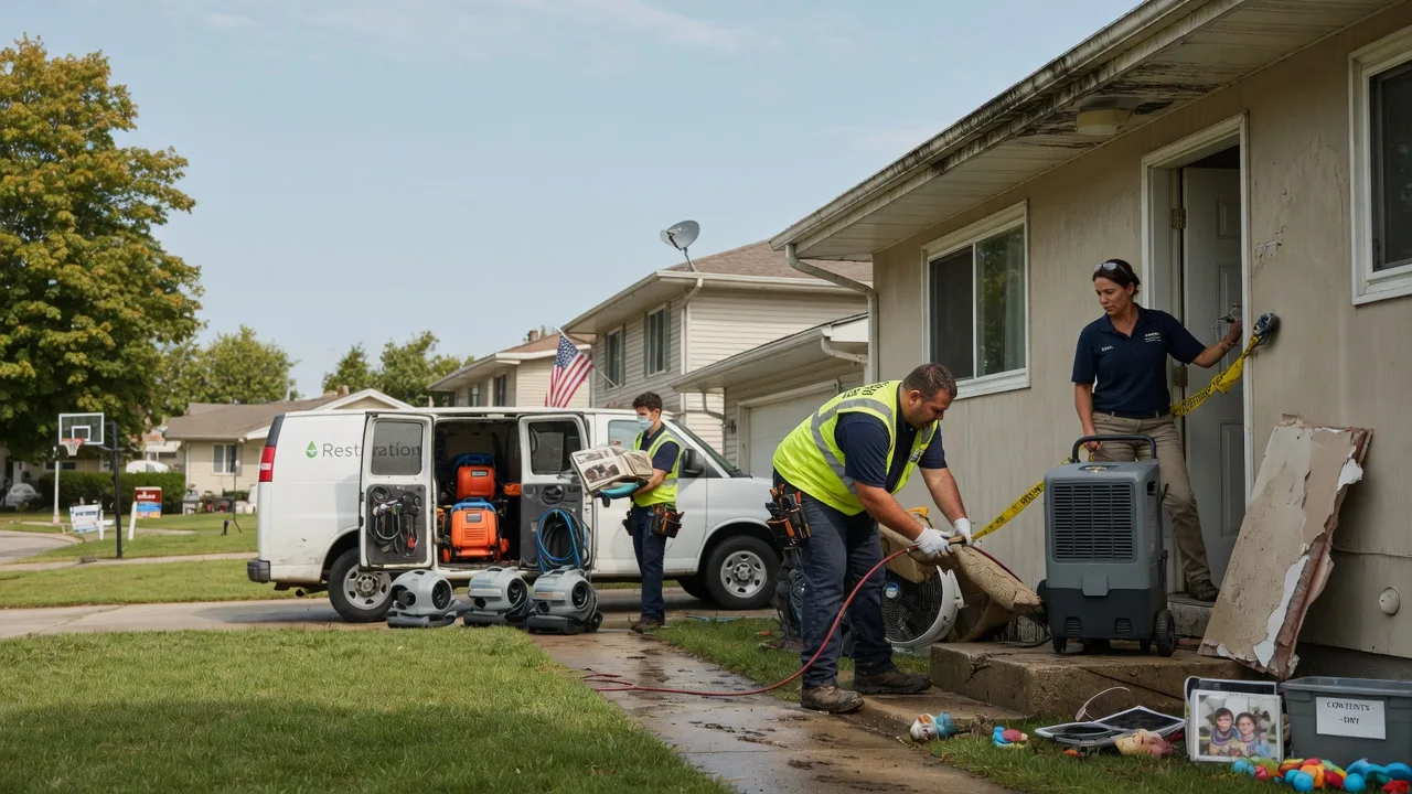 Water Damage Restoration in Clements, MD near me